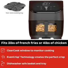 Instant Pot 6qt Vortex Plus ClearCook Black