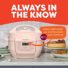 Instant Pot 4qt Rio Mini Pressure Cooker Rosewater