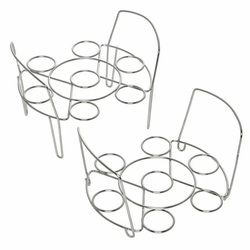 Instant Pot Stainless Steel Wire Egg Racks, Set of 2 - Multi-Use Tray for Hard/Soft-Boiled Eggs