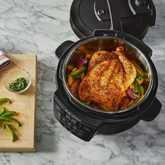 Instant Pot RIO WIDE 7.5qt 7-in-1 Electric Pressure Cooker & Multi-Cooker: 1200W, Dishwasher-Safe Parts