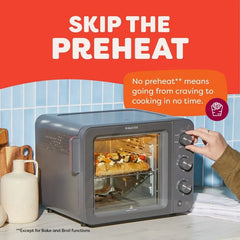Instant Pot InstantHeat 4 Slice Air Fryer Toaster Oven, 7-in-1, No Preheat Required Air Fry, Bake, Toast, Roast, Broil, Warm, and Make Pizza